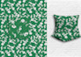 create a seamless pattern design for all over print on textile